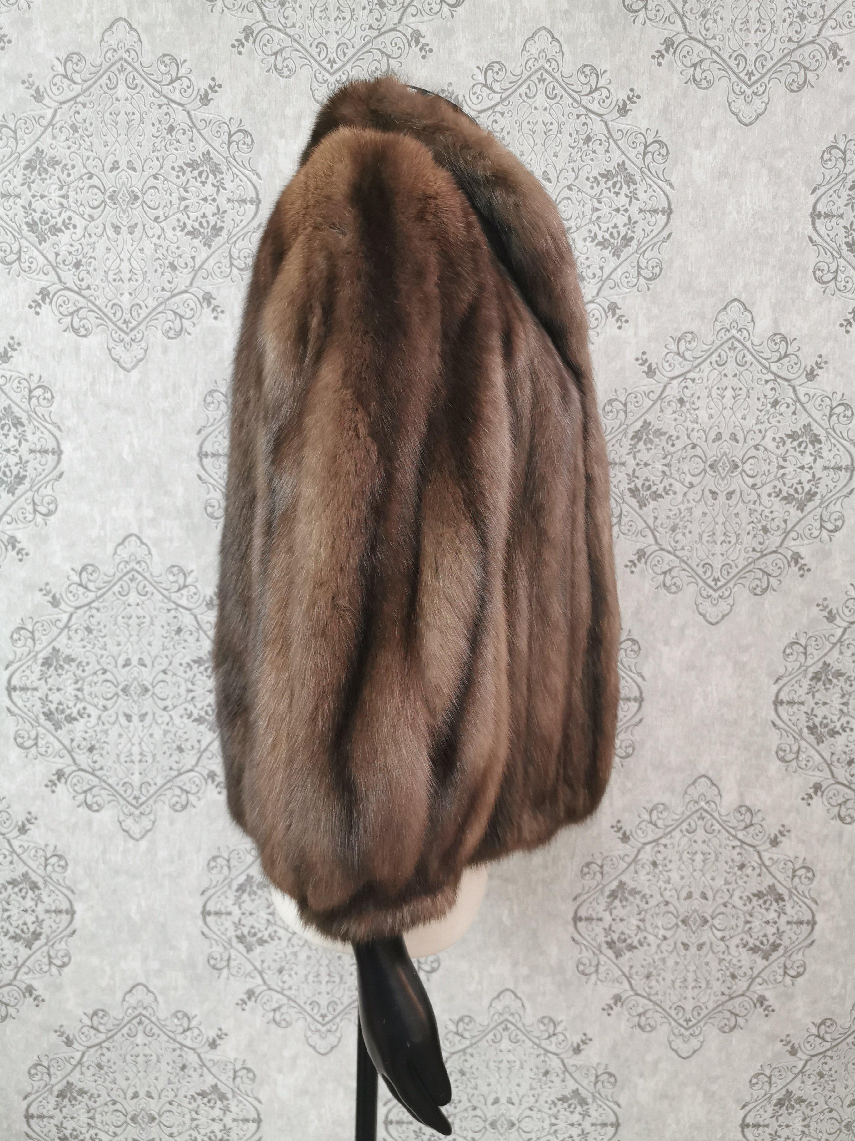 small fur coat