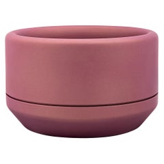 618 Planter in CNC Milled, Spun and Ceramic Coated Aluminum