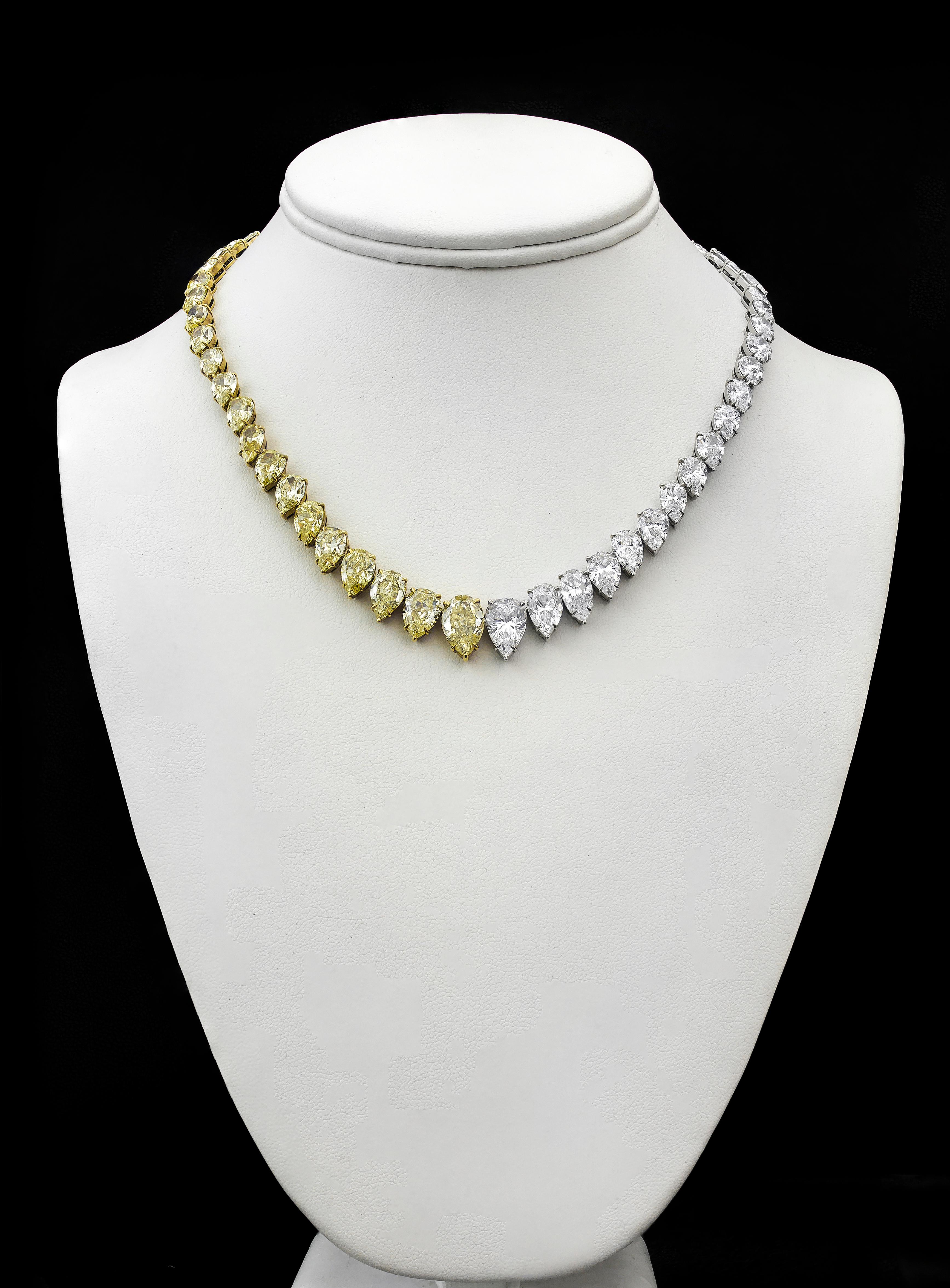 diamond riviere necklace