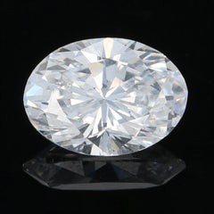 .61 Carat Loose Diamond, Oval Cut GIA Graded VS2 E Solitaire