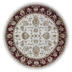 6
1"x6
1" Ivory Rajasthan Half Wool
Half Silk Floral Design Thick
Plush Rug 6
1"x6
1" Ivory Rajasthan Half Wool
Half Silk Floral Design Thick
Plush Rug