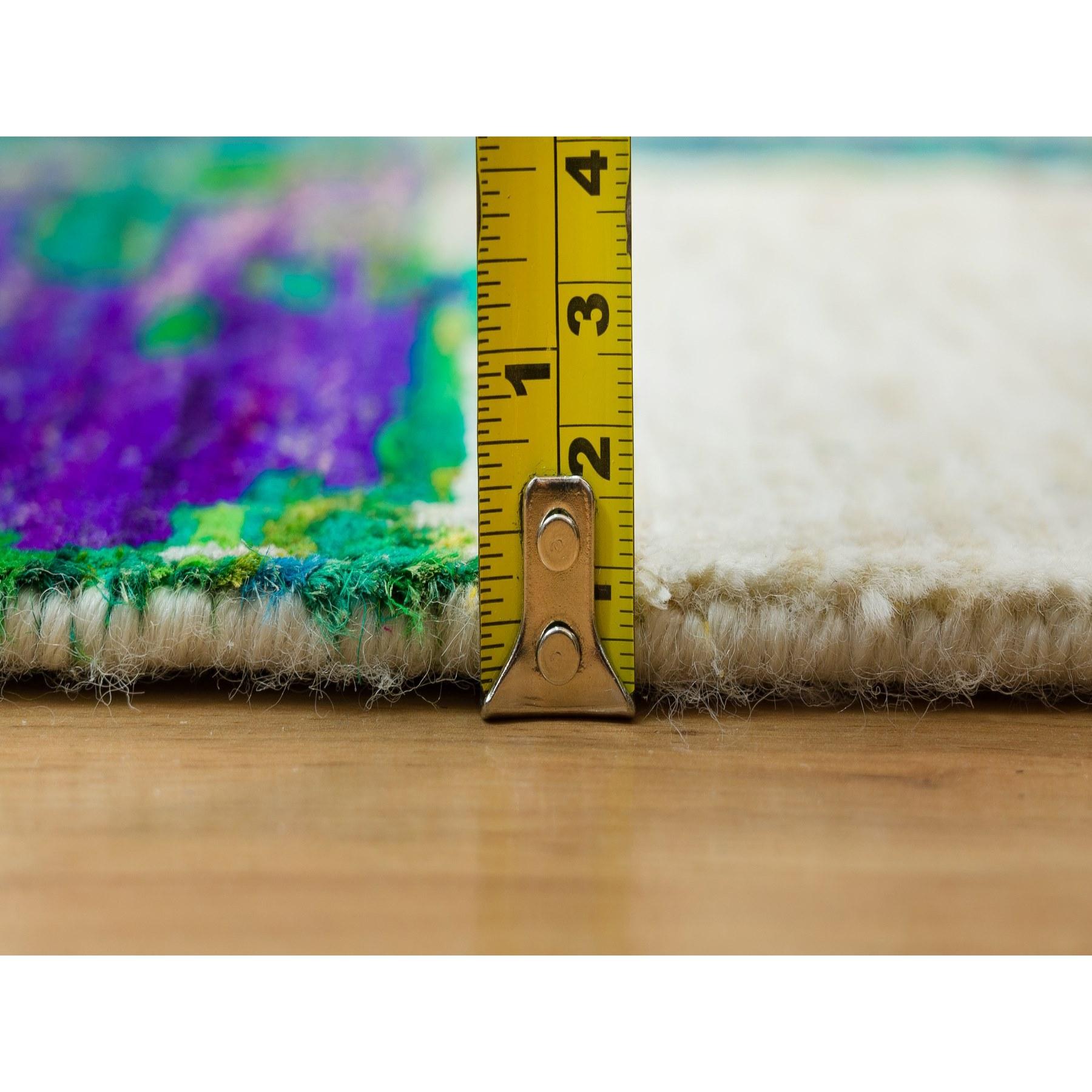Tapis en laine et soie 6'1 