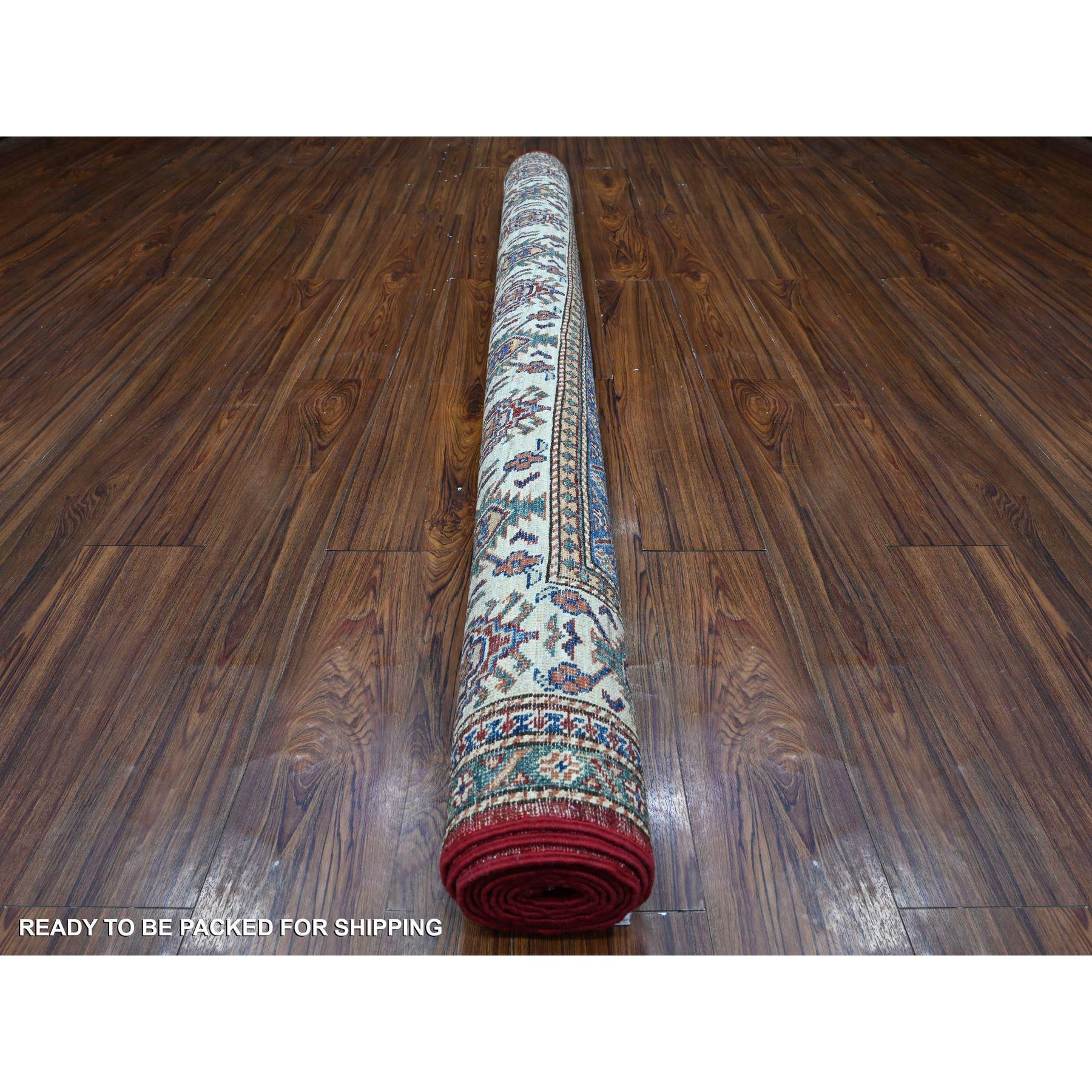 Hand-Knotted 6'1