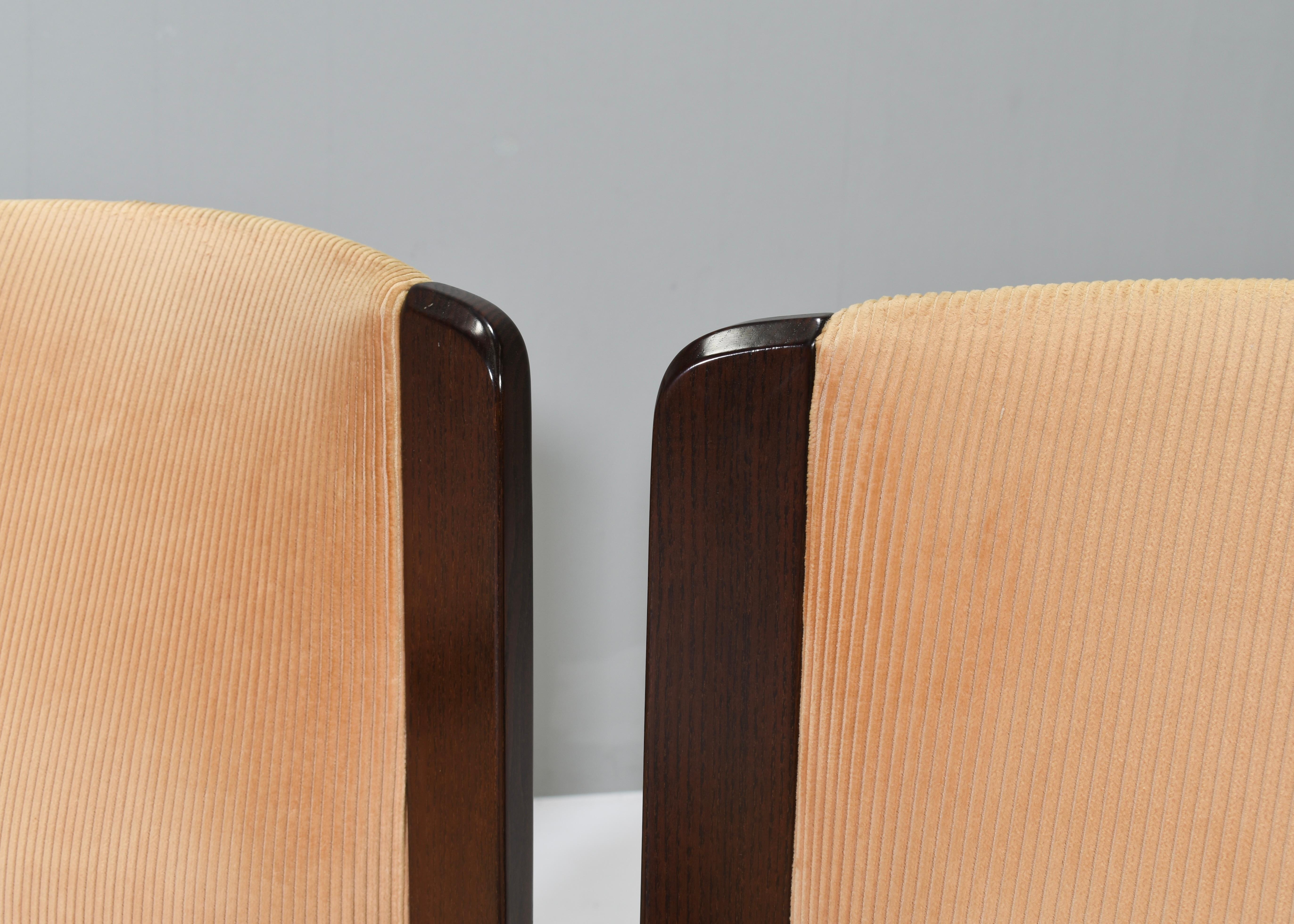 Mid-20th Century 6+2 Original Joe Colombo model 300 Dining Chairs for POZZI, Italy - 1960's For Sale