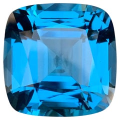 62.00 Carats Natural London Blue Topaz Gemstone