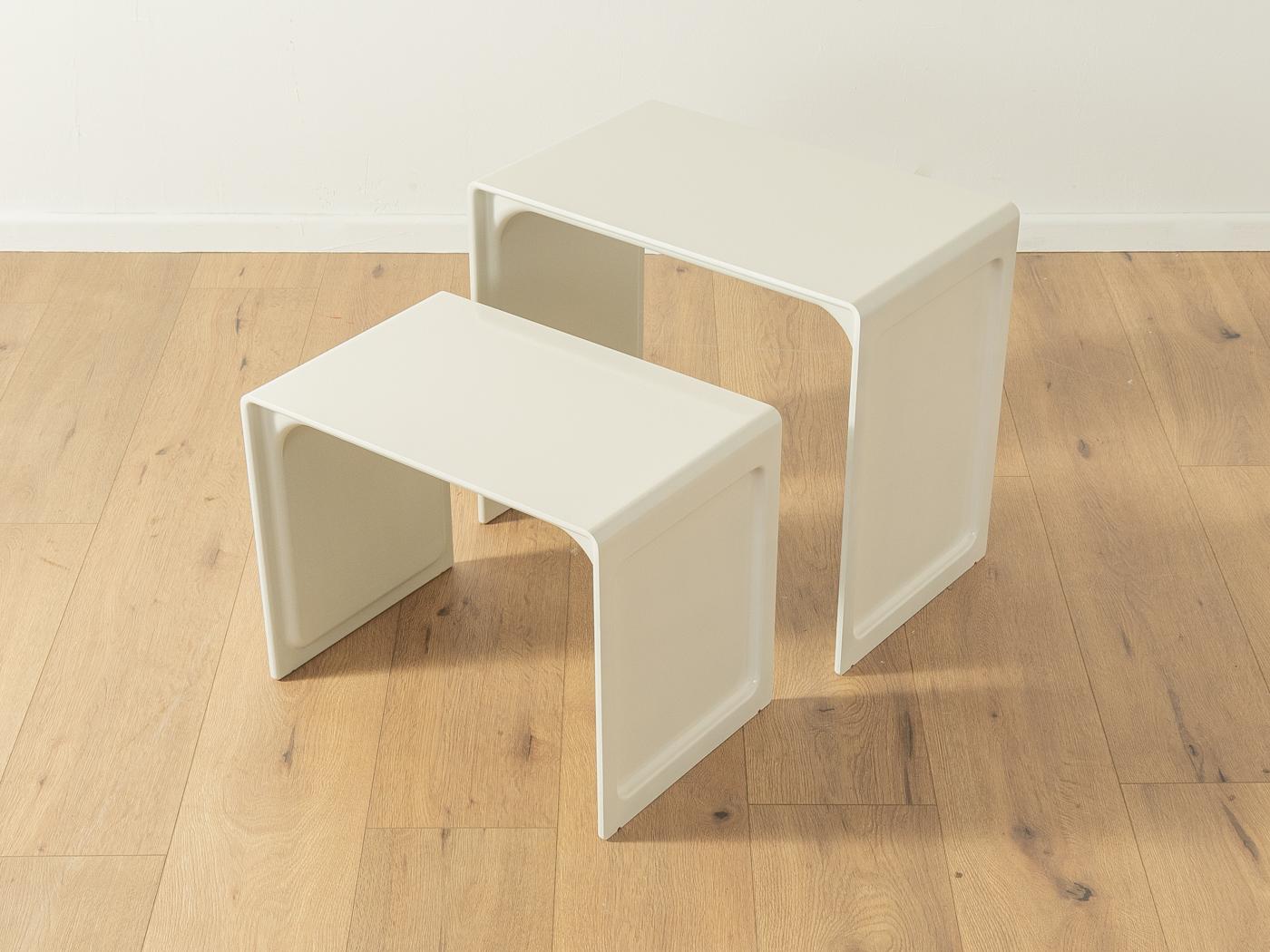 Mid-Century Modern 621 Nesting pair, Dieter Rams, Vitsoe
