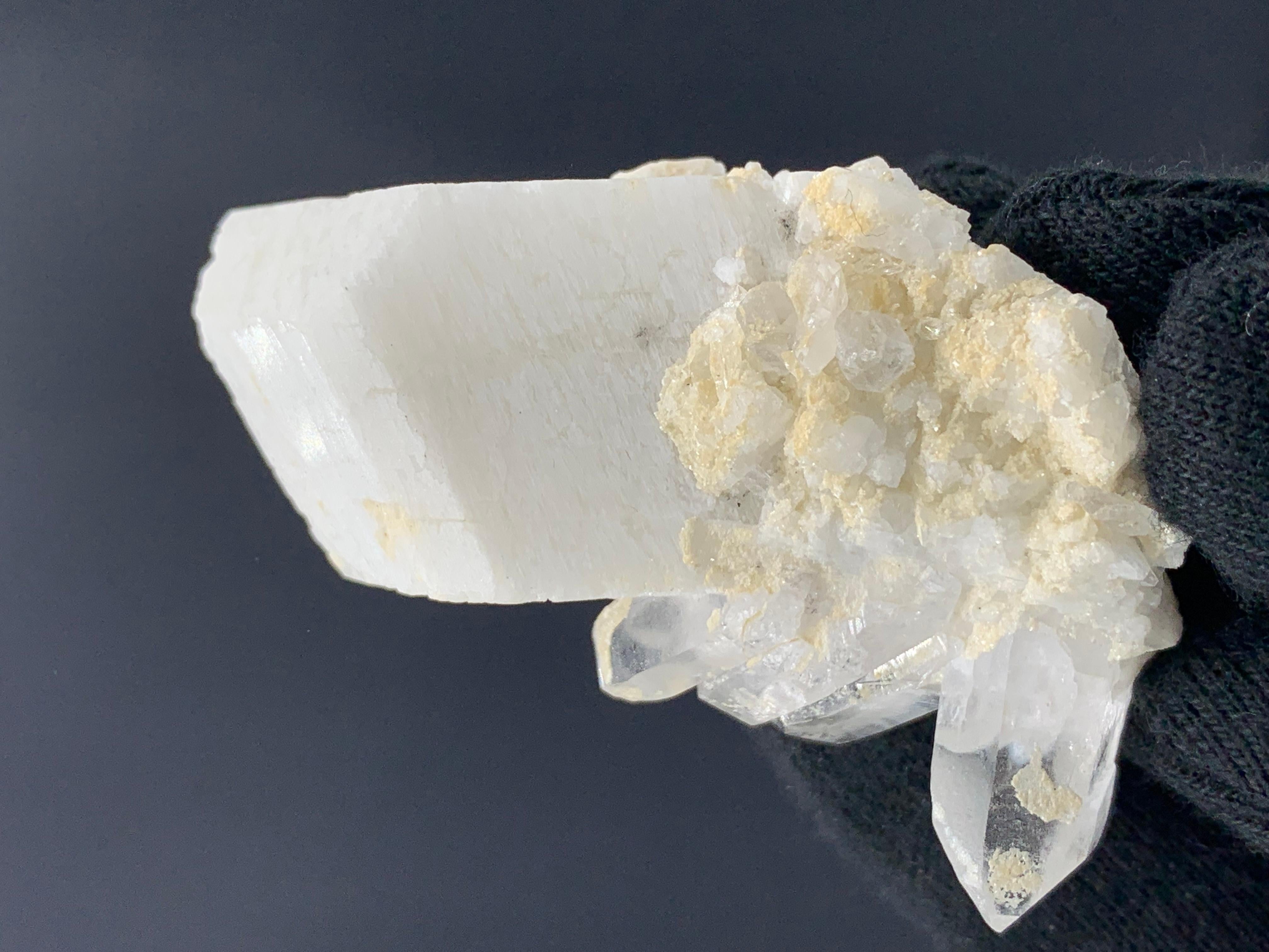62,10 Gramos Hermoso Espécimen de Feldespato de Skardu, Gilgit Baltistán, Pakistán Cristal de roca en venta