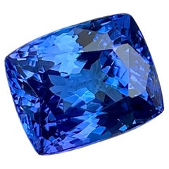 6.25 Carats AAA+ Grade Blue Tanzanite Stone Natural Tanzanian Gemstone