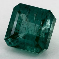 6.25 Ct Emerald Asscher Loose Gemstone