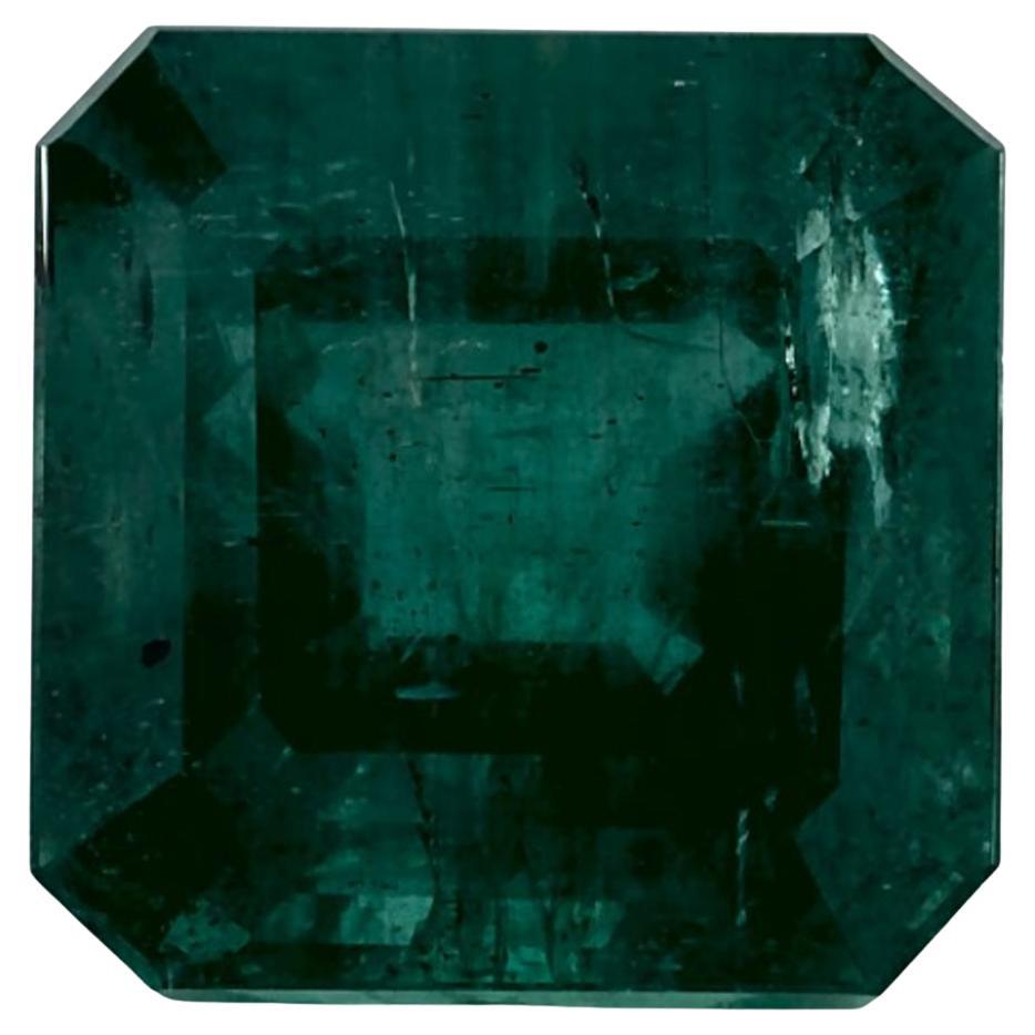 6.25 Ct Smeraldo Asscher Gemma sciolta in vendita