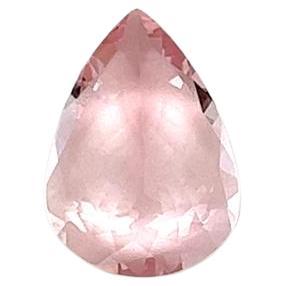 SKU - 70010
Stone - Natural Pink Morganite
Clarity -  Eye clean
Grade -  AAA
Price - $ 2210 
Shape - Pear
Weight - 6.27 Cts
Length * Breadth * Height - 15.9*11.5*7.3

Morganite is a gemstone that brings the prism of love in all its incarnations.