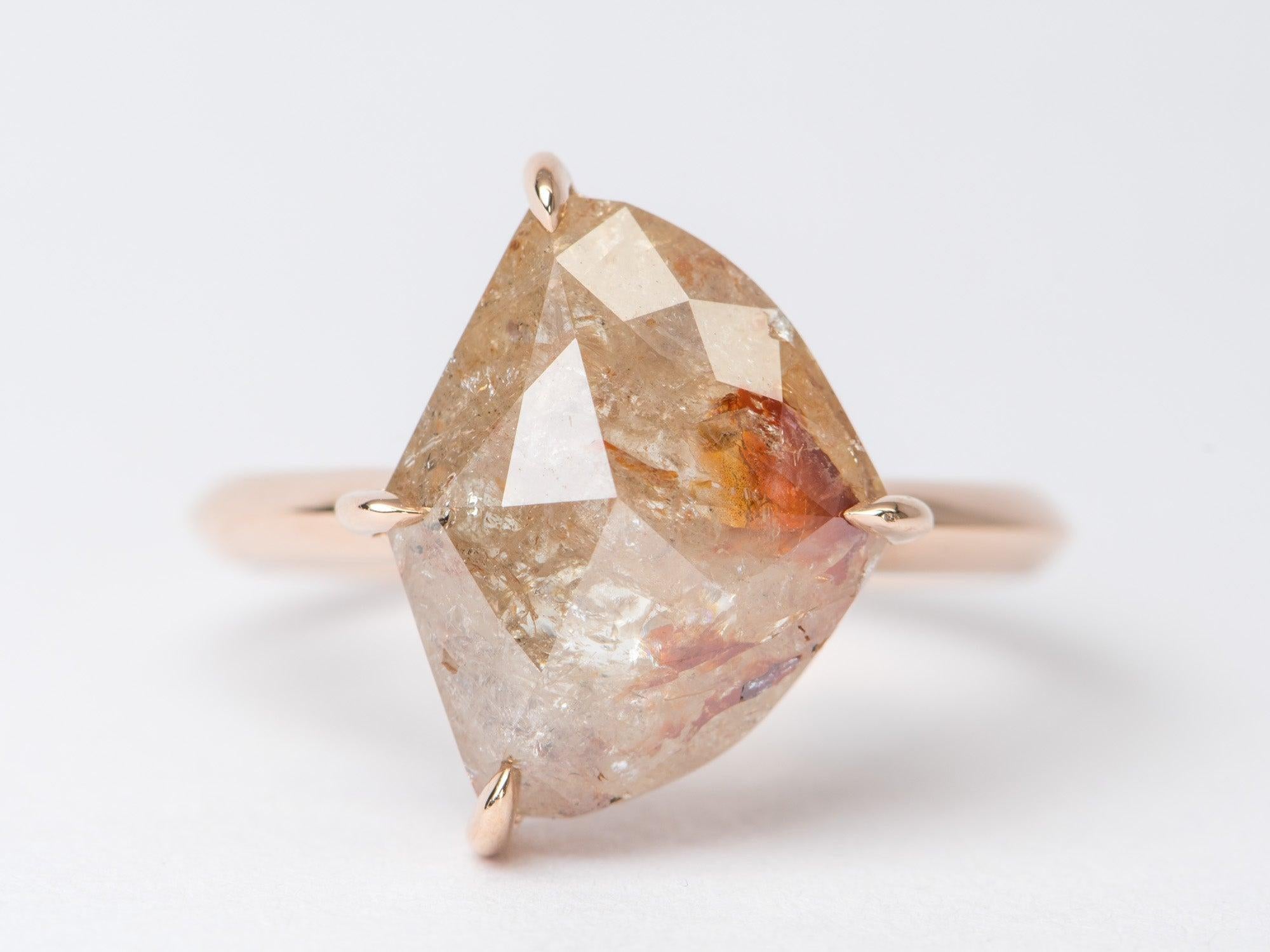 rose gold statement rings