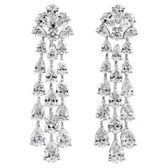 Diamond Dangle Earrings