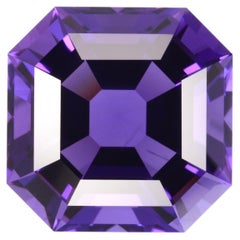 62.93 Carat Brazilian Amethyst Asscher Cut Loose Gemstone Tamir Merkaba Beverly