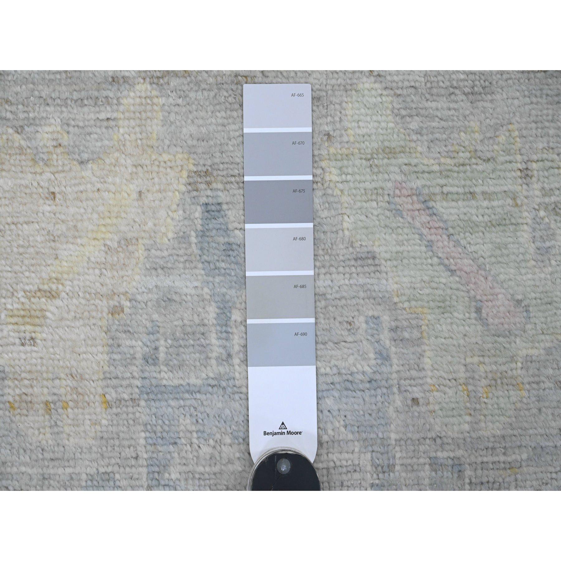 Afghano Tappeto Runner in lana 6'2 