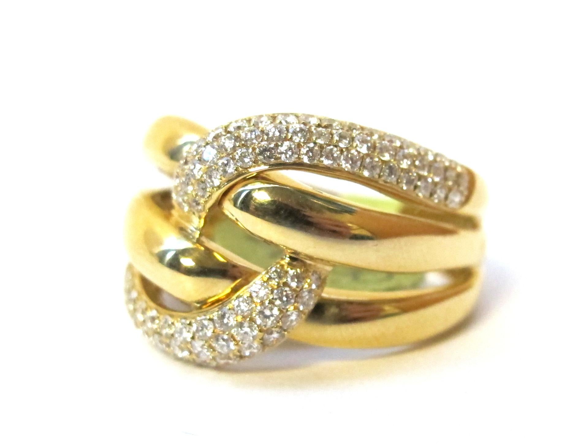 wide diamond knot