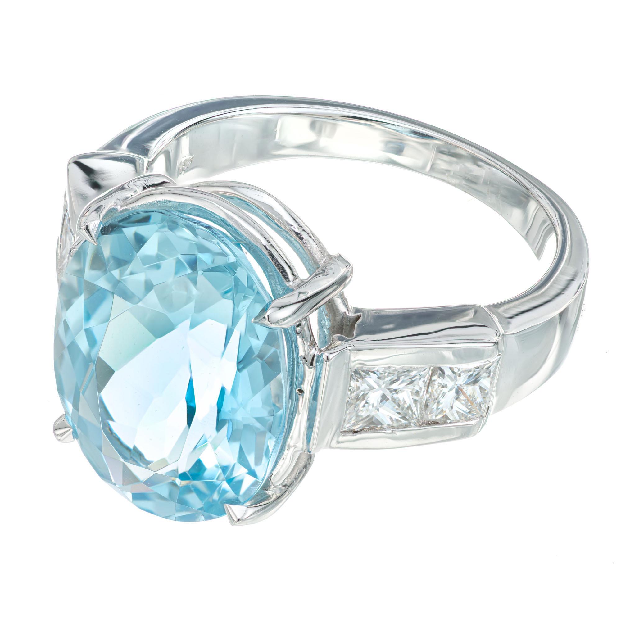 4 carat aquamarine ring