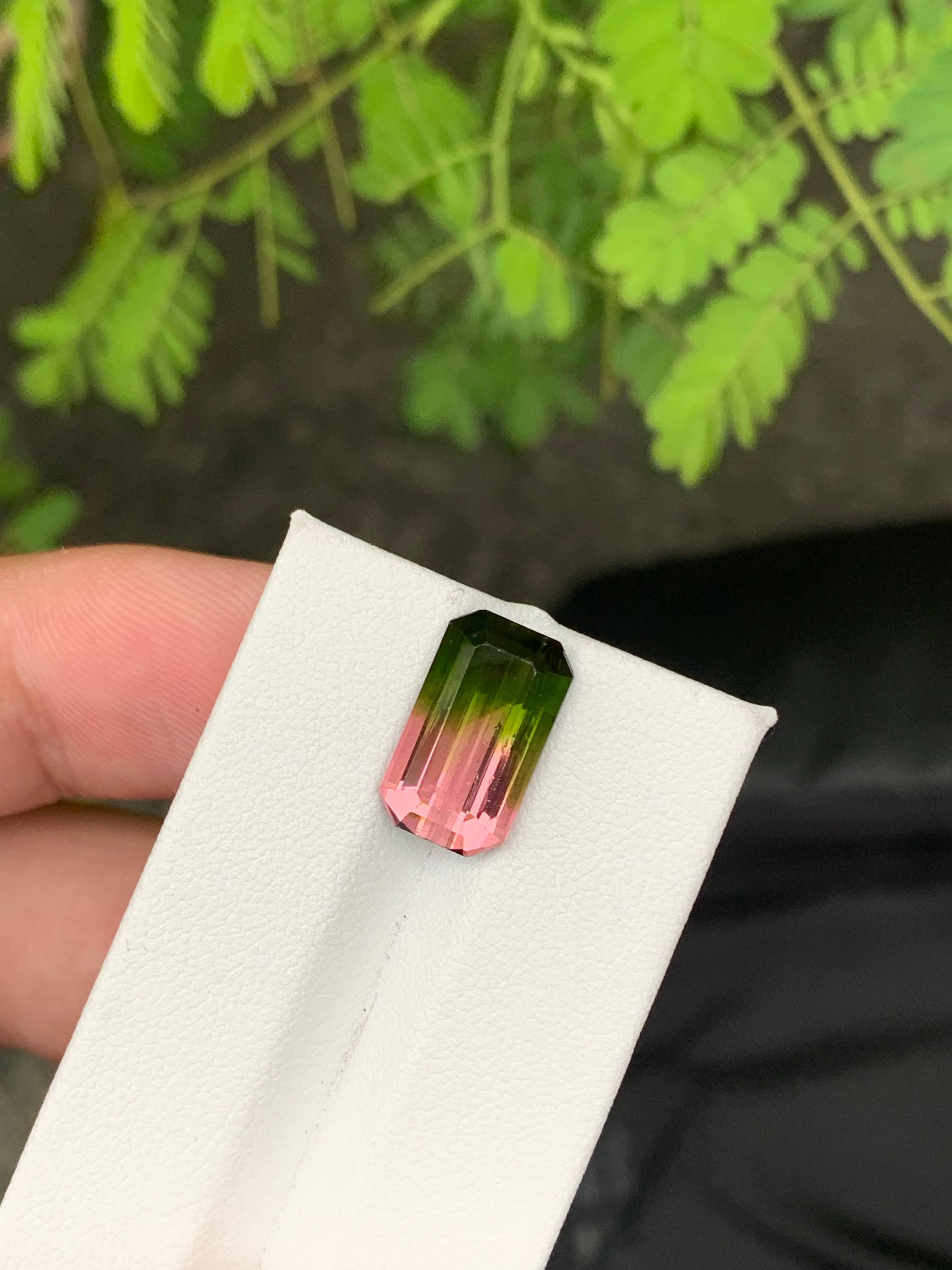6.30 Carat Naturelle Bi Color Watermelon Tourmaline Afghan Gemstone Neuf - En vente à Bangkok, TH