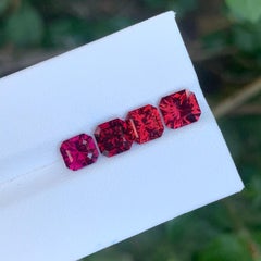 6.30 Carat Natural Loose Rhodolite Garnet Lot For Jewellery Making