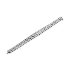 Roman Malakov Diamonds 6,30 carati totali di diamanti taglio rosa Art Deco Bracciale di moda