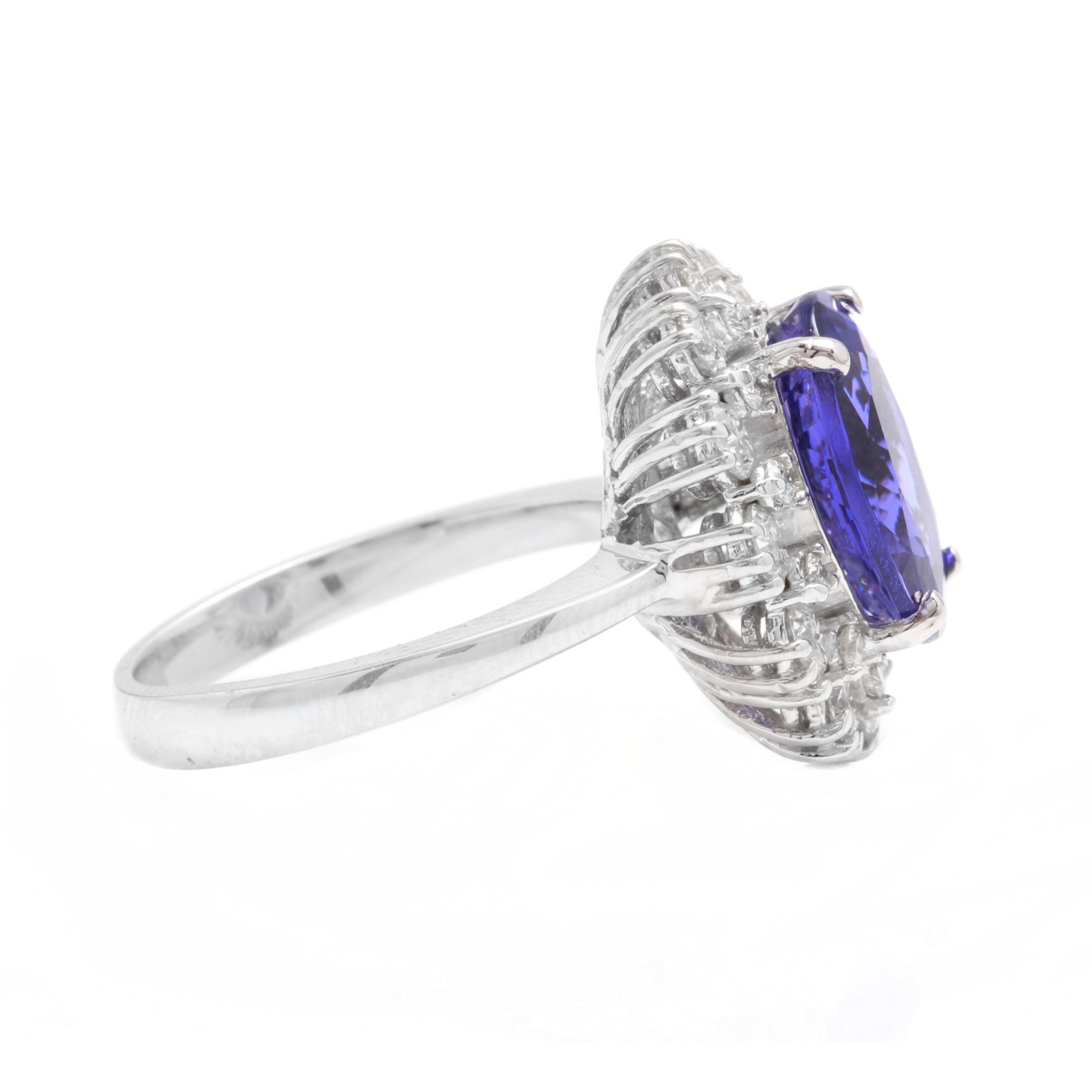 6 carat tanzanite ring