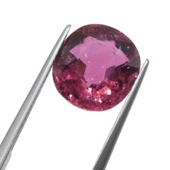 6.32ct Cushion Pink Tourmaline from Brazil