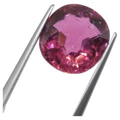 6.32ct Cushion Pink Tourmaline from Brazil