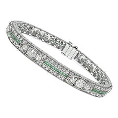 Emerald Link Bracelets