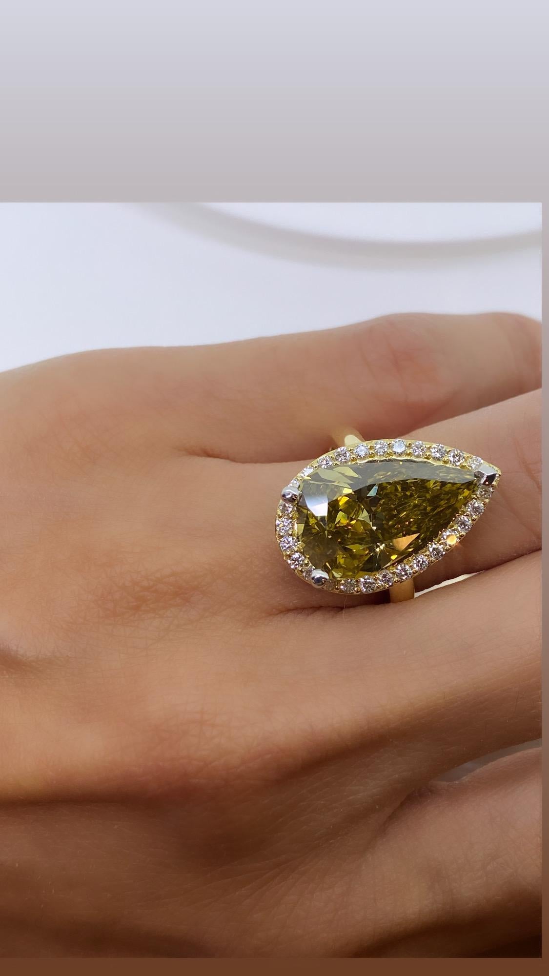 Just imagine being a proud owner of 

this magnificent one-of-a-kind piece & wearing it on a finger...

 

Scintillating with fire & life, 

this cocktail diamond ring is the one that will always be admired & 

will surely make you stand out in a
