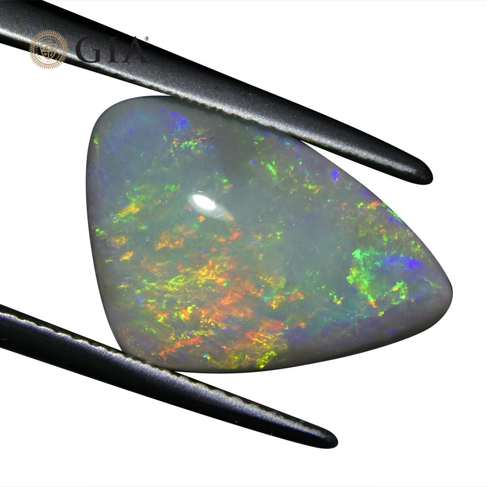 6,39 Karat Freiform Grauer Opal GIA zertifiziert Australien   im Angebot 2