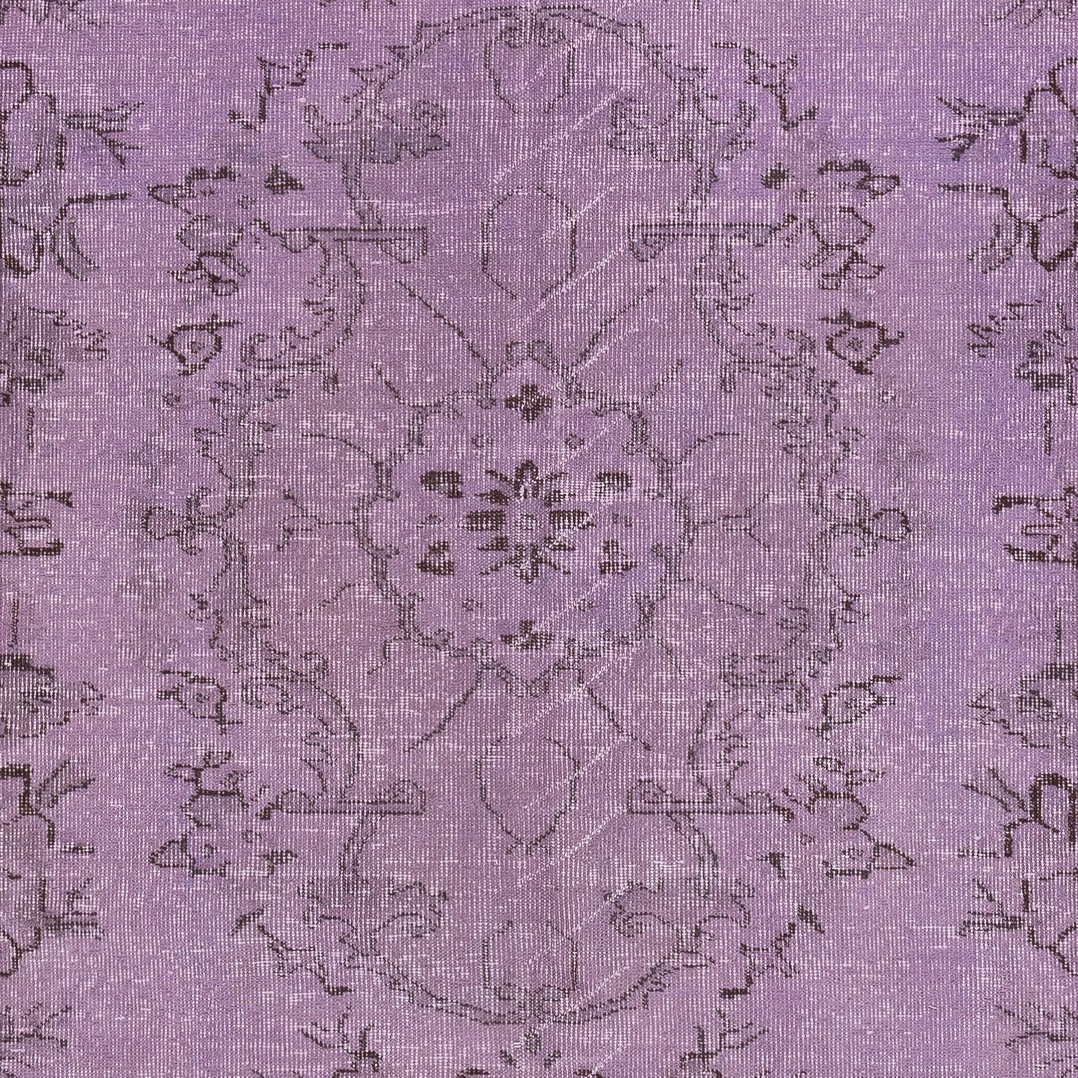 Noué à la main 6.3x9.6 Ft Tapis de style bohème noué à la main. Revêtement de sol turc moderne en vente