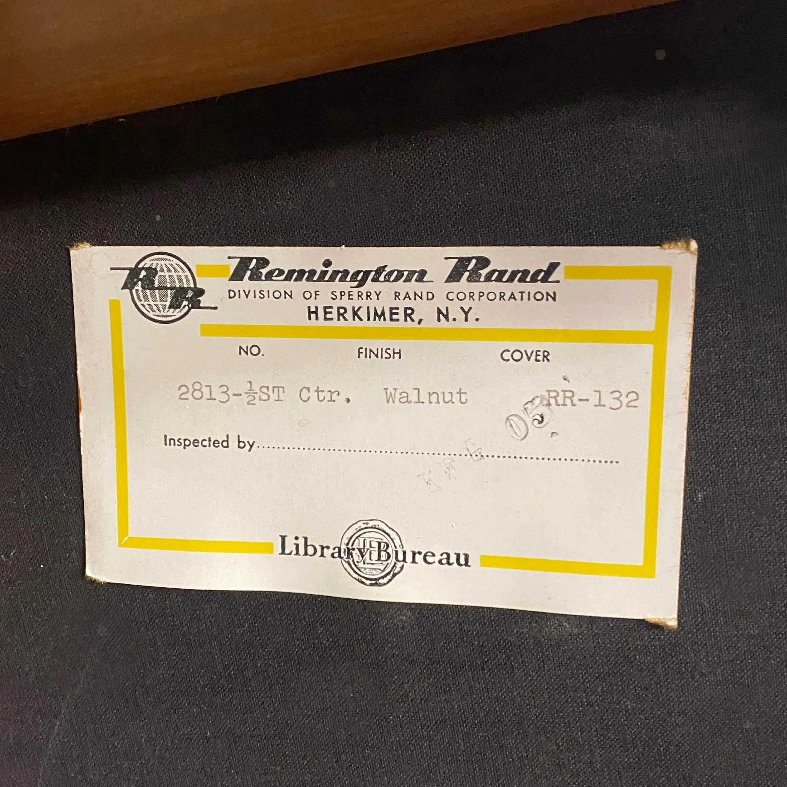 Remington Rand Bench Tandem Seating 1