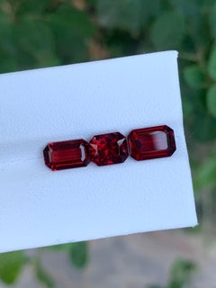 6.40 Carat Natural Loose Rhodolite Garnet Lot For Jewellery