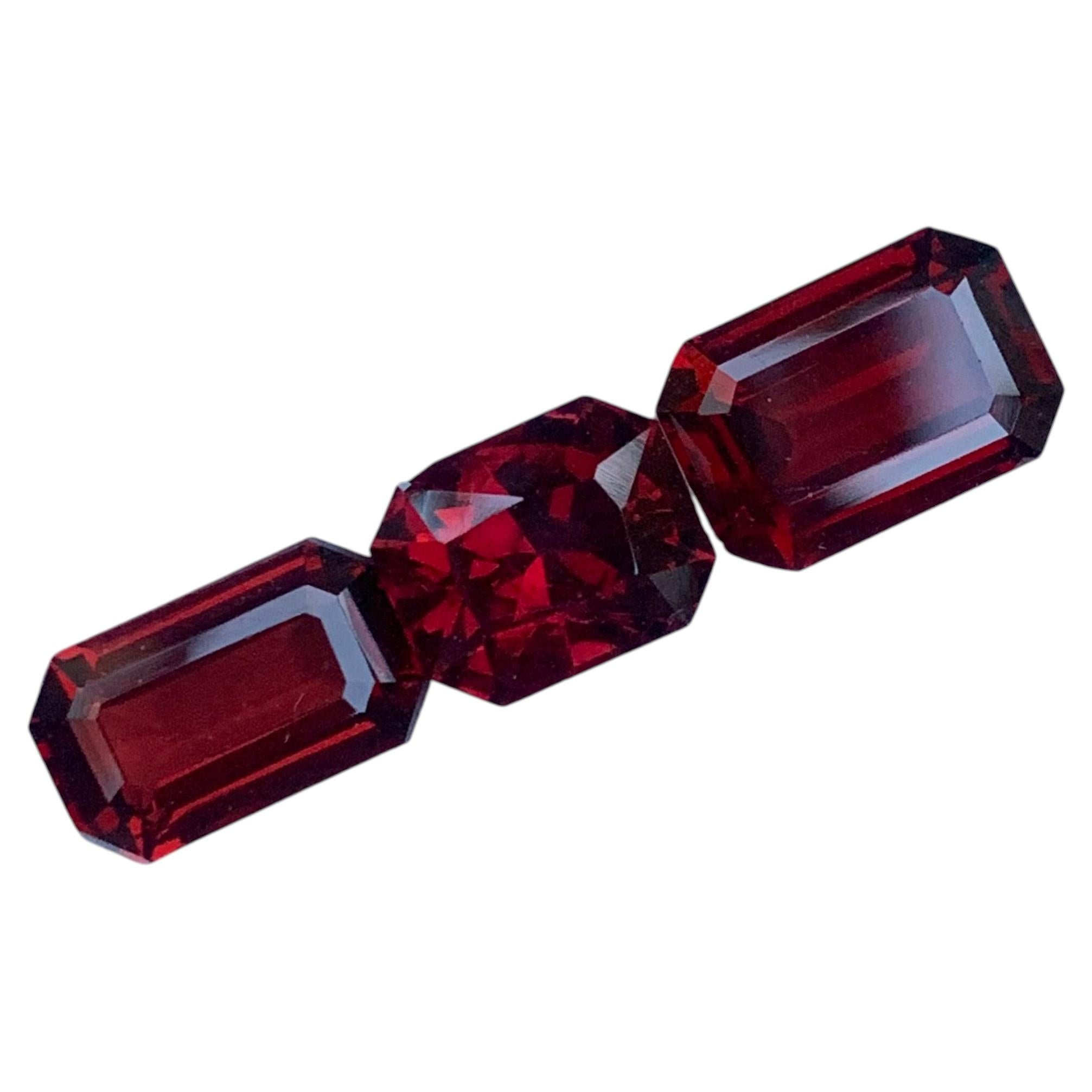 6.40 Karat natürlicher loser Rhodolith-Granat Lot für Schmuck