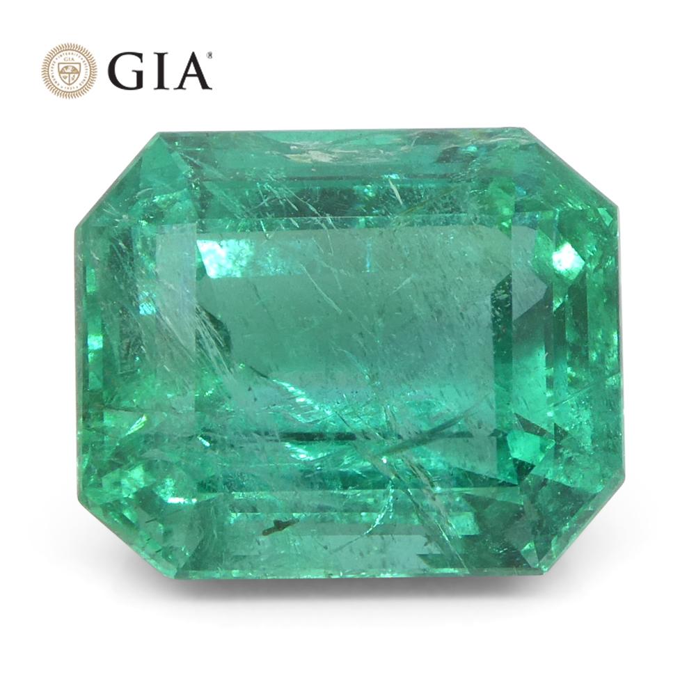 Dies ist ein atemberaubender GIA-zertifizierter Smaragd 


Der GIA-Bericht lautet wie folgt:

GIA-Berichtsnummer: 5234422092
Die Form: Achteckig
Schnittstil: Stufenschnitt
Schnittart: Krone: 
Schnittstil: Pavillon: 
Transparenz: Durchsichtig
Farbe: