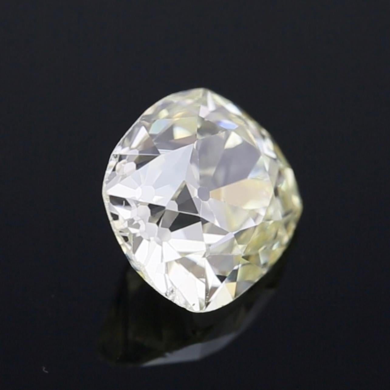 6.42ct Old Mine Cut Antique Vintage Diamond – A Rare and Remarkable Treasure

Step into timeless elegance with this extraordinary 6.42-carat Old Mine Cut diamond, a true antique marvel that captures the romance and craftsmanship of a bygone era.