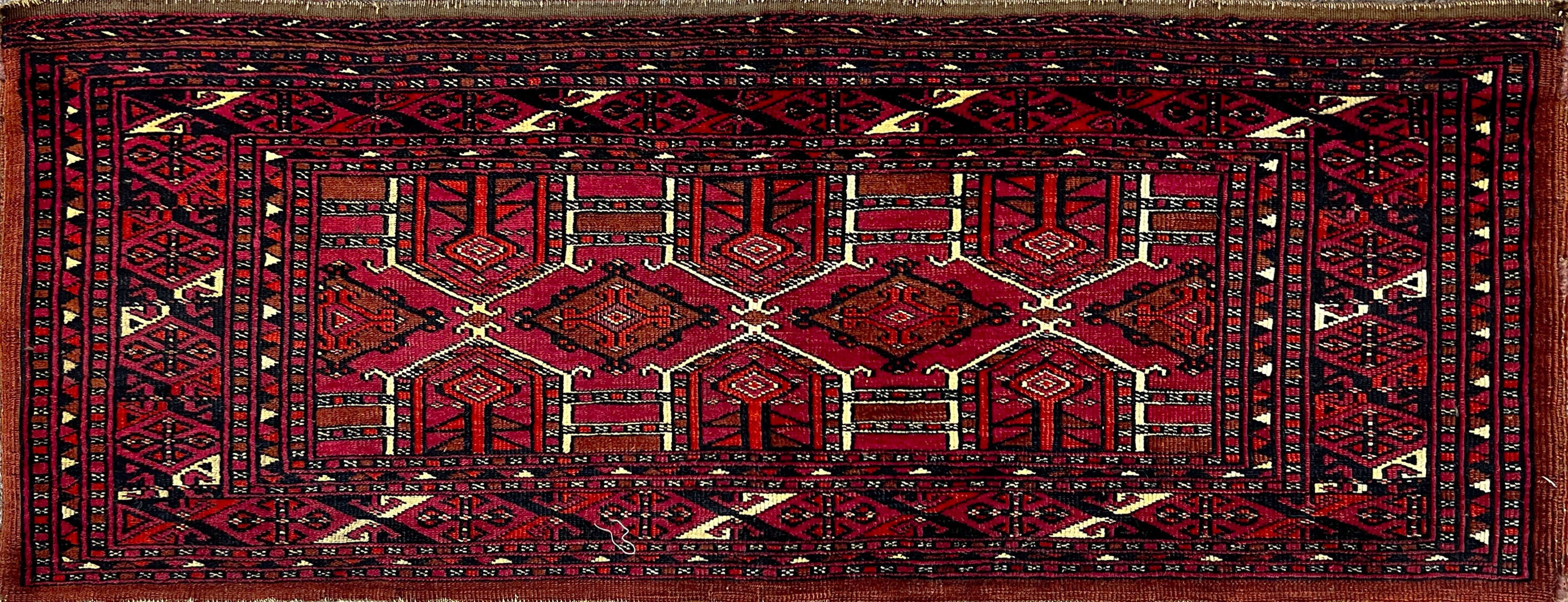 643 - Tapis de sac Teke Chuval du 19ème siècle en vente