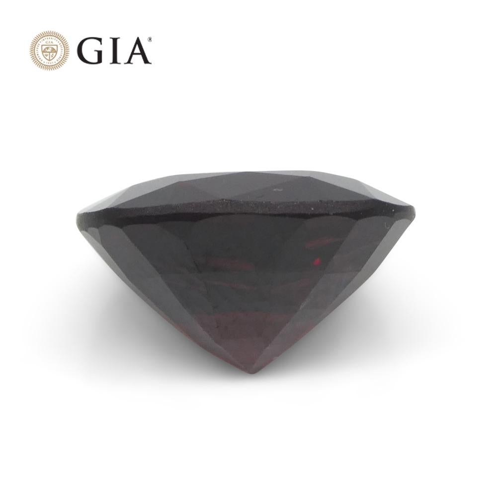 6.43ct Cushion Red Spinel GIA Certified Burma (Myanmar) Unheated  For Sale 6