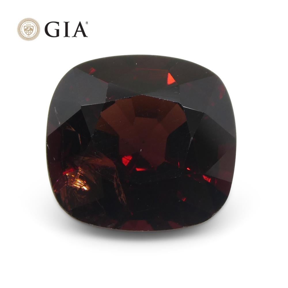 6.43ct Cushion Red Spinel GIA Certified Burma (Myanmar) Unheated  For Sale 1