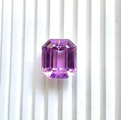 64.43 Carats Kunzite Natural Octagon Cut Stone Top Fine Color Quality Gemstone