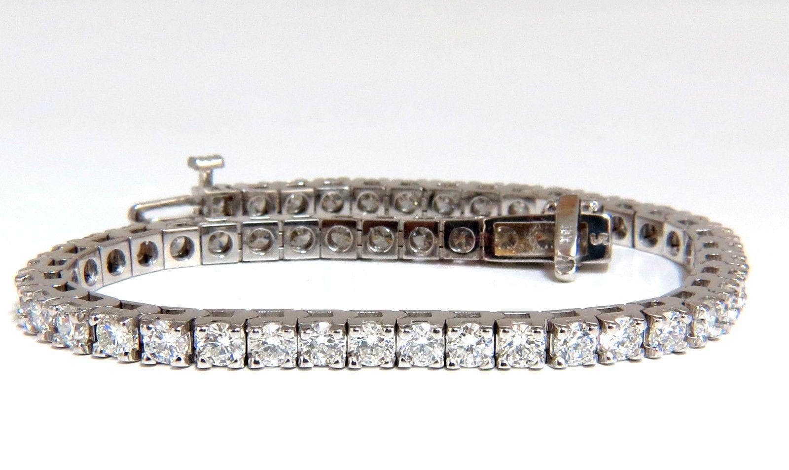 3 carat diamond tennis bracelet