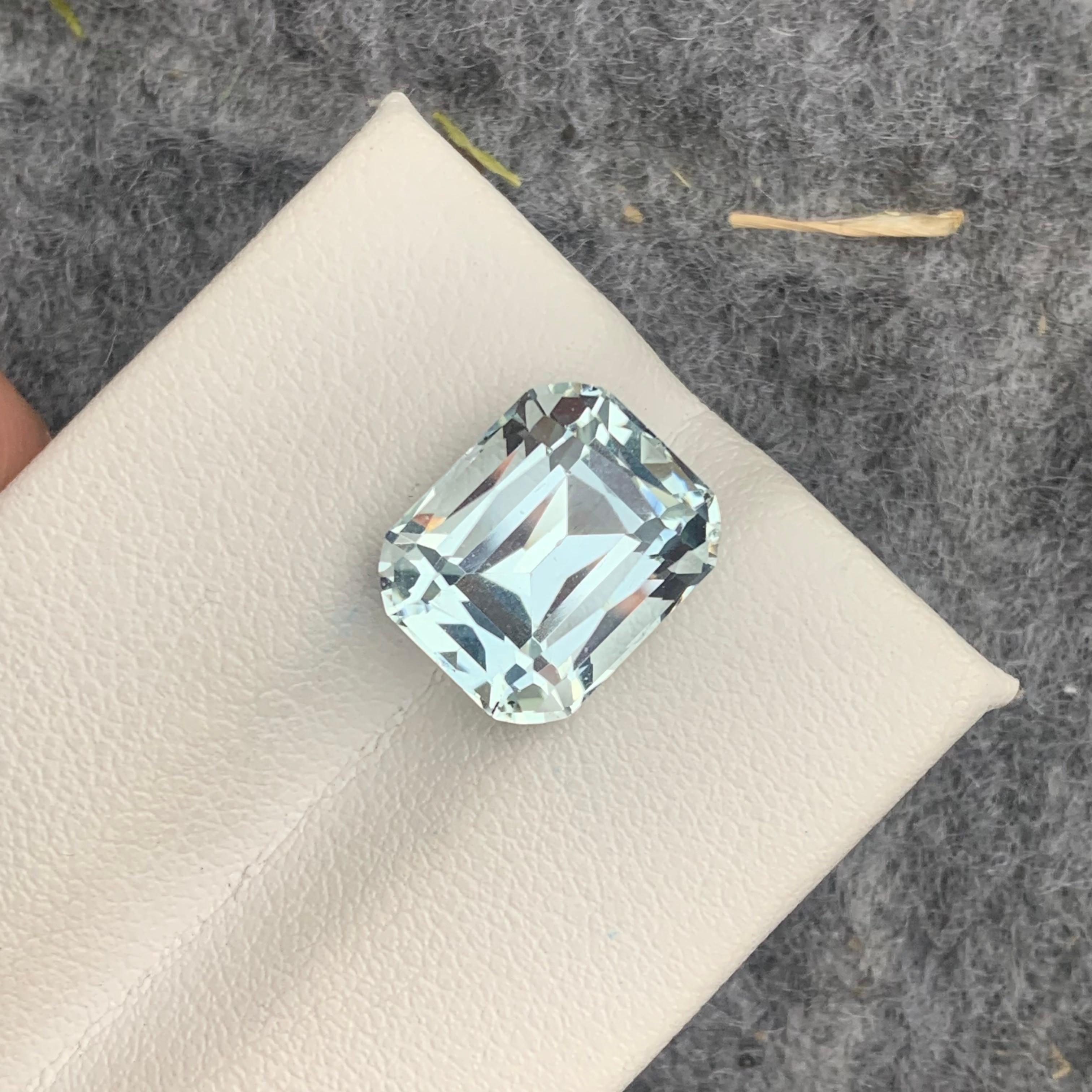 Gemstone Type : Aquamarine
Weight : 6.45 Carats
Dimensions : 11.8x9.8x8.2 mm
Clarity : Eye Clean
Origin : Pakistan
Shape: Cushion
Color: Light Blue
Certificate: On Demand
Birthstone Month: March
It has a shielding effect on your energy field and has
