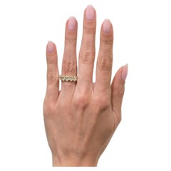 6.45 Carat Oval Band 18K Rose Gold Refined Grandeur Heirloom Diamond Ring