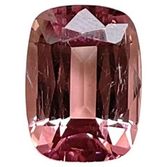 6,46 Karat Rosa Pfirsich Top Qualität Cushion Cut Stein für Schmuck natürlichen Edelstein