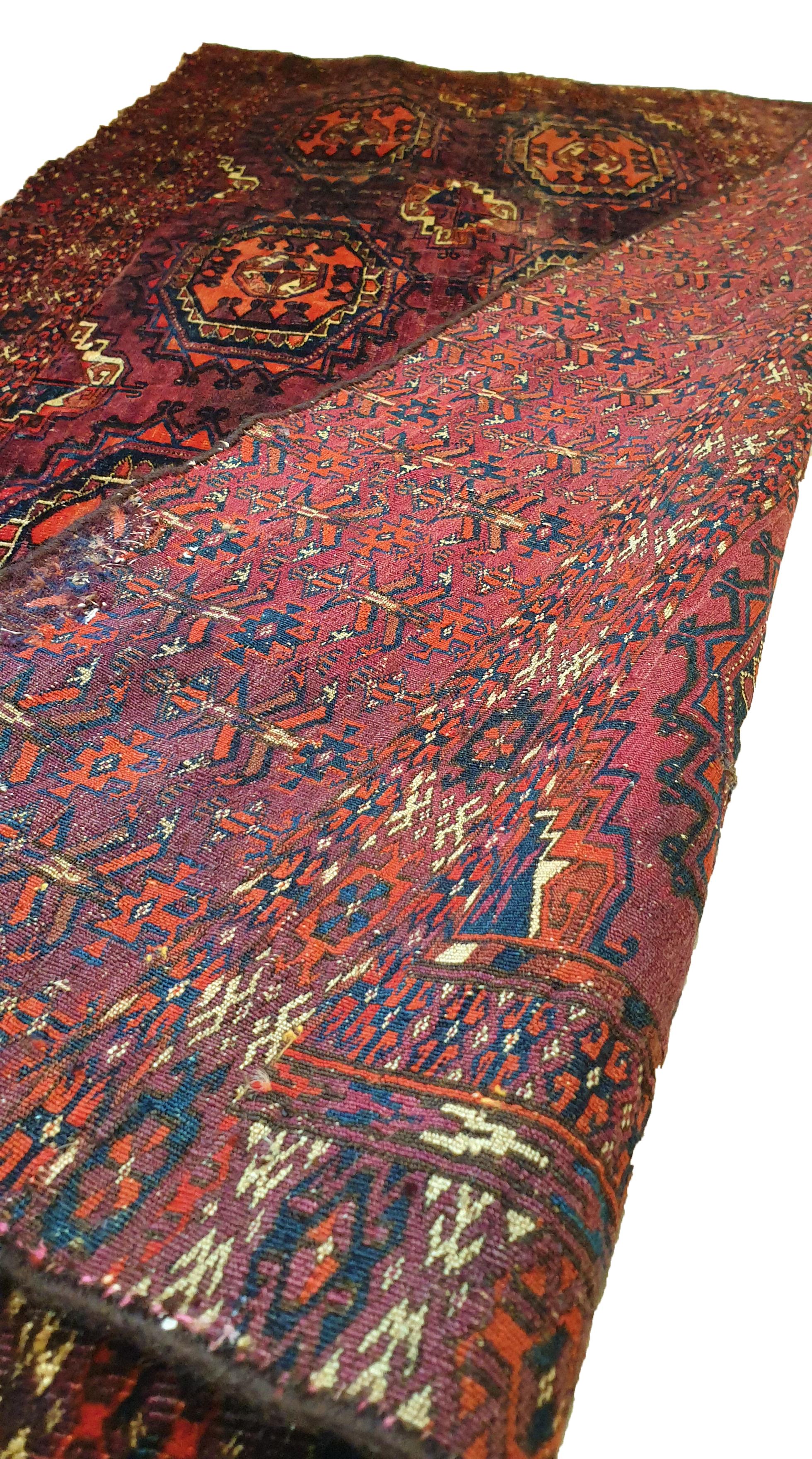 Uzbek 646 - Turkmene Teke Chuval Carpet, 19th Century For Sale