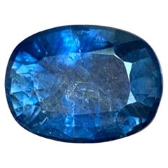 6.47 carats GGI Certified Loose Blue Sapphire Oval Cut Madagascar's Gemstone