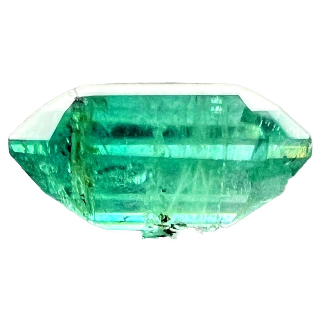 6.47Ct Non Oil  Untreated Natural Emerald Gemstone For Sale 1