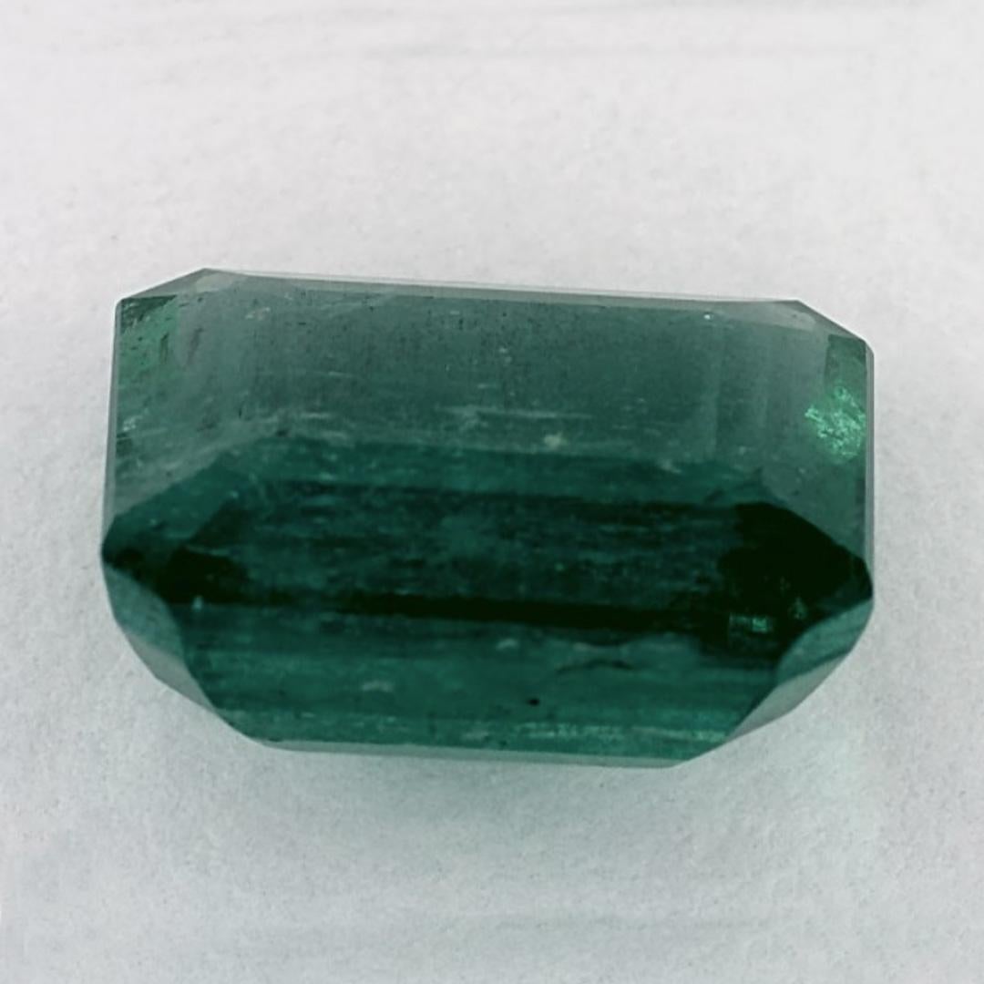 6.48 Ct Smaragd Oktagon-Schliff Loser Edelstein im Zustand „Neu“ im Angebot in Fort Lee, NJ