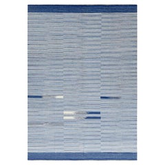 6
4"x9
1" Flat Weave Nomadic Stripe Design Kilim Hand Woven Reversible Rug
