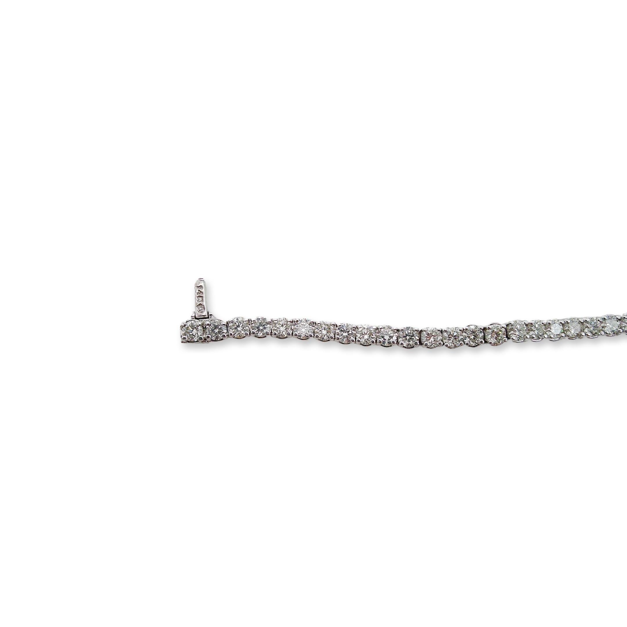 6.5 Carat DTW Diamond Bracelet 5
